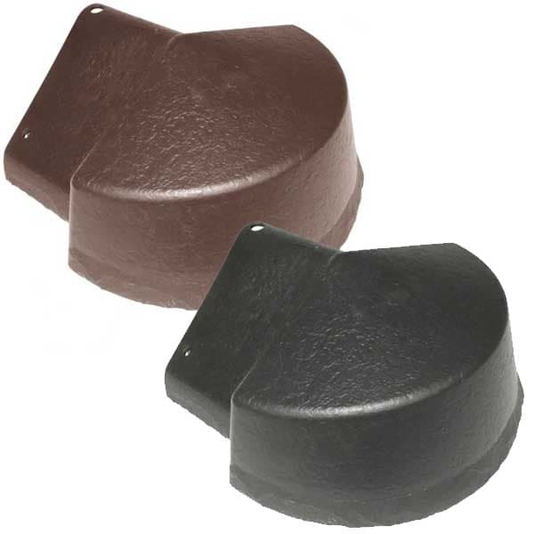 280mm Roof Ridge to Apex Cover Durable Weatherproof Ridge End Cap