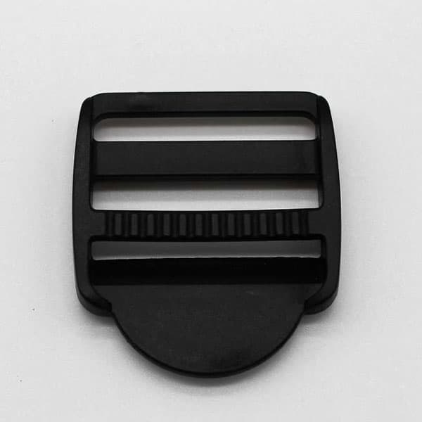 Heavy Duty 38mm Black Plastic Ladderlock Buckles for Strap Adjusting