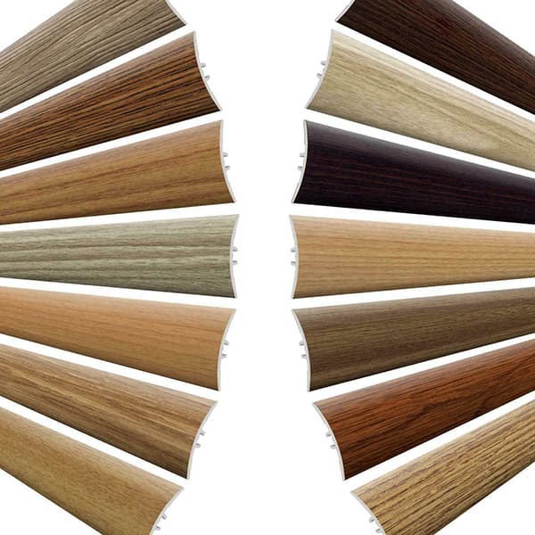 5.4mm Thick UPVC Wood Effect Door Threshold Easy-Fit, Durable Trim
