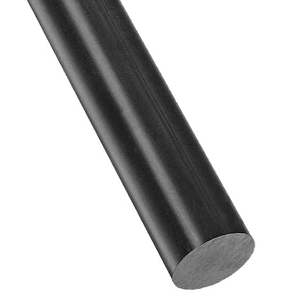 32mm Dia Black Acetal Round Plastic Rod Low Friction Engineering Bar