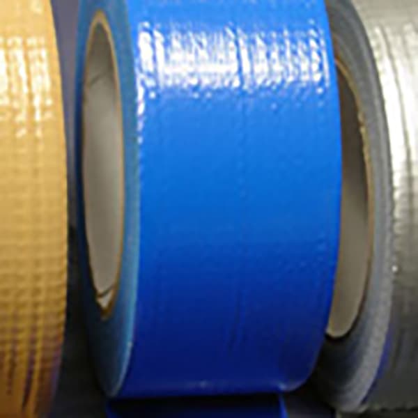 Blue Adhesive Duct Tape Heavy Duty Cloth Roll for Industrial Uses