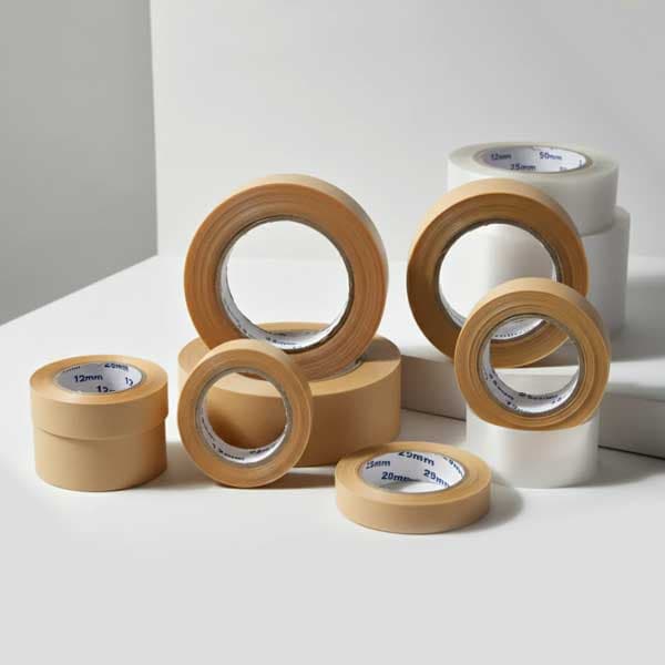 Double Sided Polyester Perm Peel Adhesive Tape Roll Strong Clear Bonds