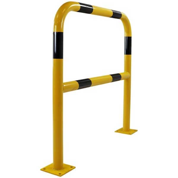 Durable Steel Bolt Down Hoop Safety Barrier for Impact Protection