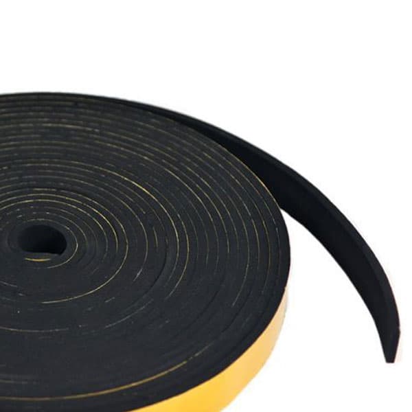 Expanded Self Adhesive Neoprene Sponge Strip Weatherproof Gap Seal