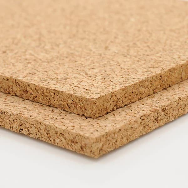 Self Adhesive Fine Grain Cork Sheet 10mm Thick, Natural Insulation