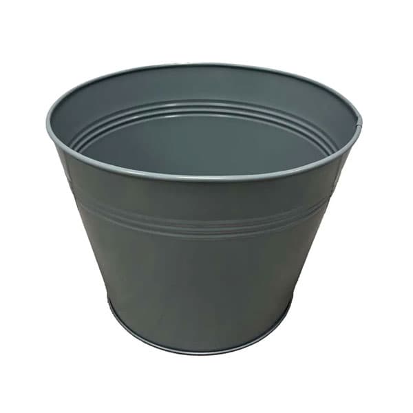 Black Metal Waste Paper Bin 12 Litre Stylish Mesh Desk Rubbish Bin