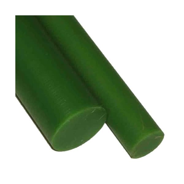 Oilon Plastic Rod 80mm Diameter Dark Green Engineering Nylon Bar