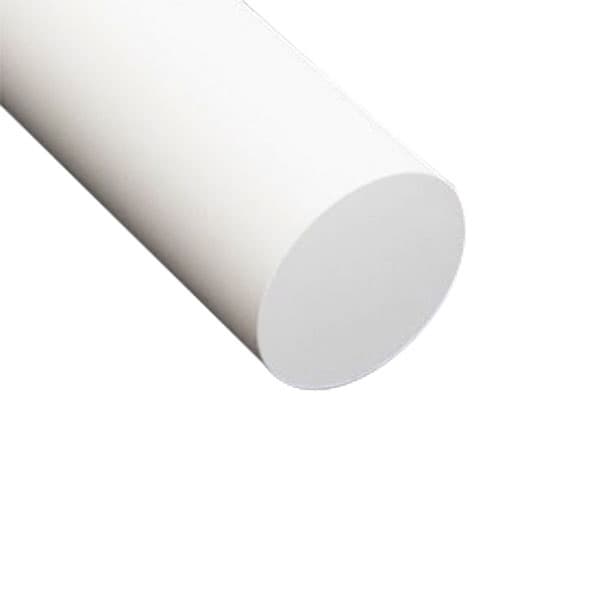 PET Plastic Rod Natural 40mm Dia Engineering Plastic Round Bar
