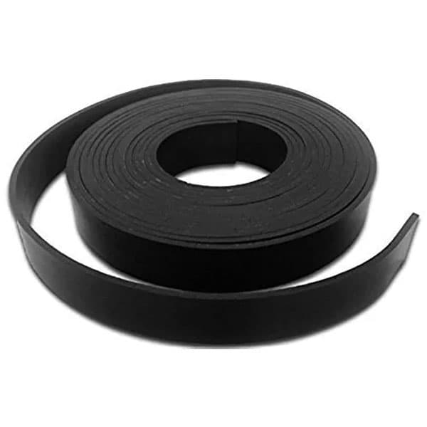 Premium Black Rubber Strip - Flexible Sealing for Home & DIY Use