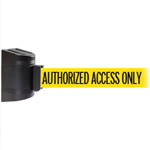 Authorized Access Belt Retractable Safety Barrier for Restricted Areas