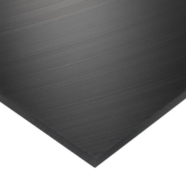Heavy Duty 25mm Thick RG1000 Black Plastic Sheet for Workshop