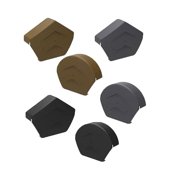Reliable Dry Verge Ridge End Cap for Weatherproof Roof Edges