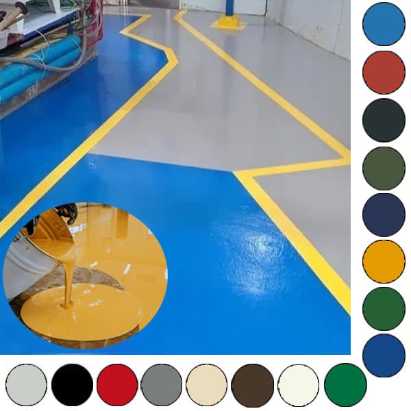 Garage Floor Paint Durable Heavy Duty Concrete Coating 