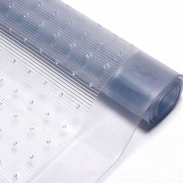 Transparent Vinyl Carpet Protector Durable Non Slip Floor Cover