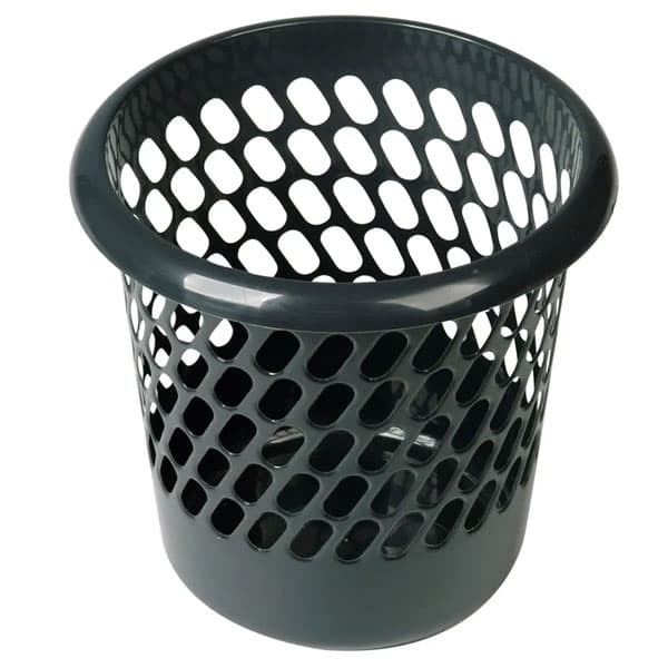 Waste Paper Bin for Home and Office Durable Compact Desk Bin
