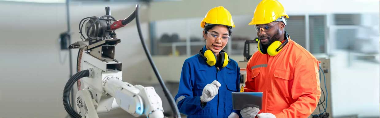 {siteName} logo with safety products including PPE, stair nosings, and tools displayed against a UK warehouse backdrop